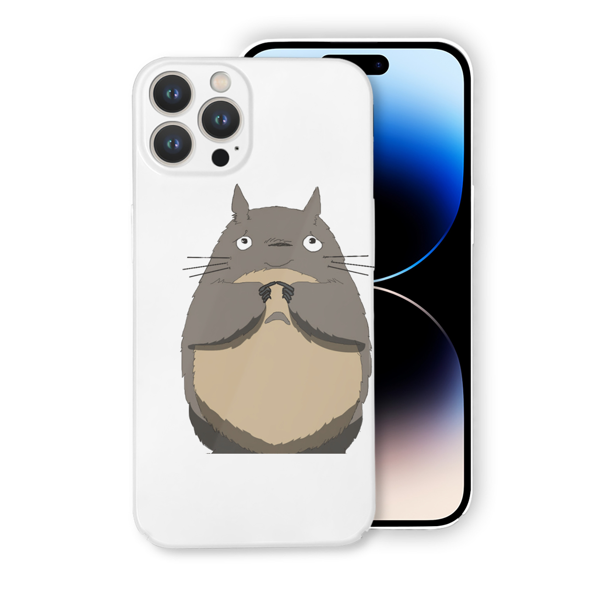 （画像用） となりのトトロ 草壁メイ 草壁サツキ My Neighbor Totoro Satsuki Kusakabe Mei Kusakabe 【iPhone 14シリーズ対応】ハードケース